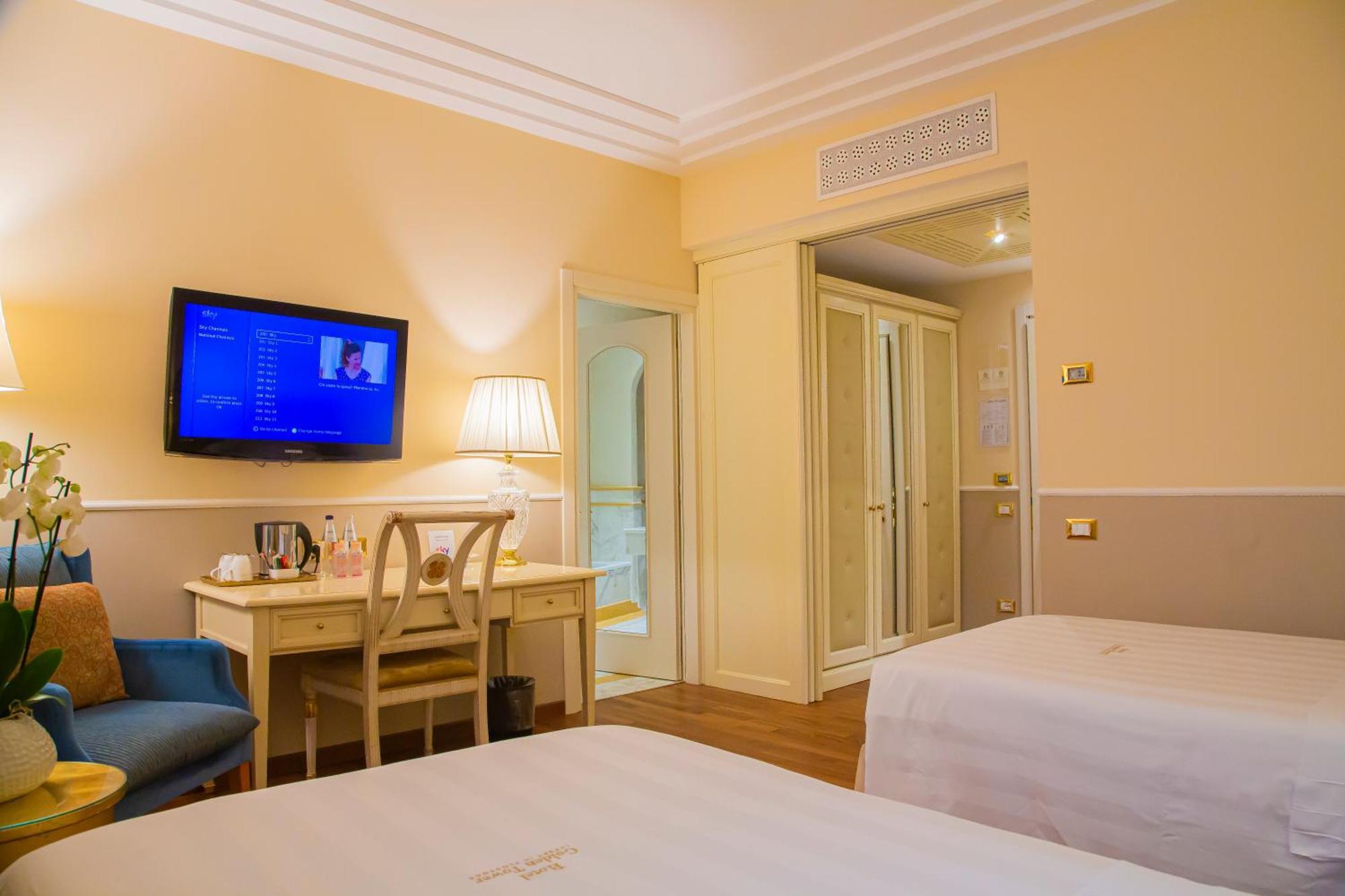 Golden Tower Hotel & Spa Florence Luaran gambar Deluxe Room